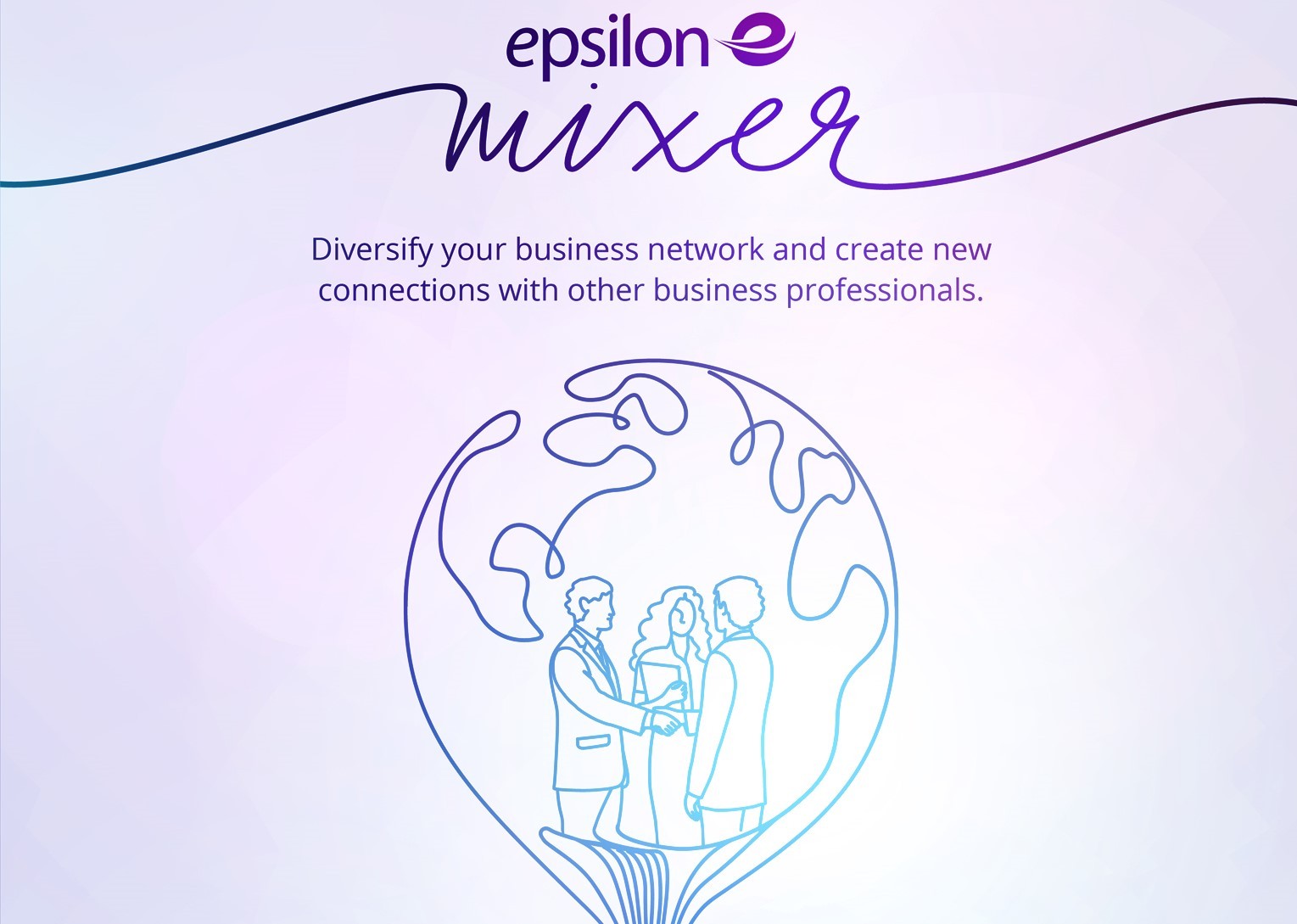 quarterly mixer networking event banner
