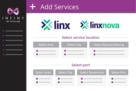 Epsilon Peering (Infiny) - LINX