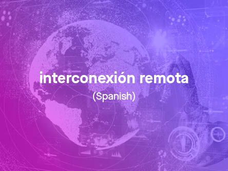 Interconexion remota_Spanish