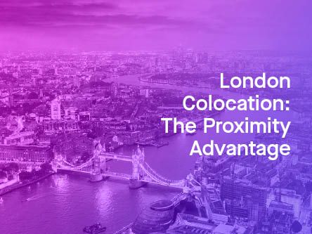 London skyline with Tower Bridge, representing Epsilon's London colocation services